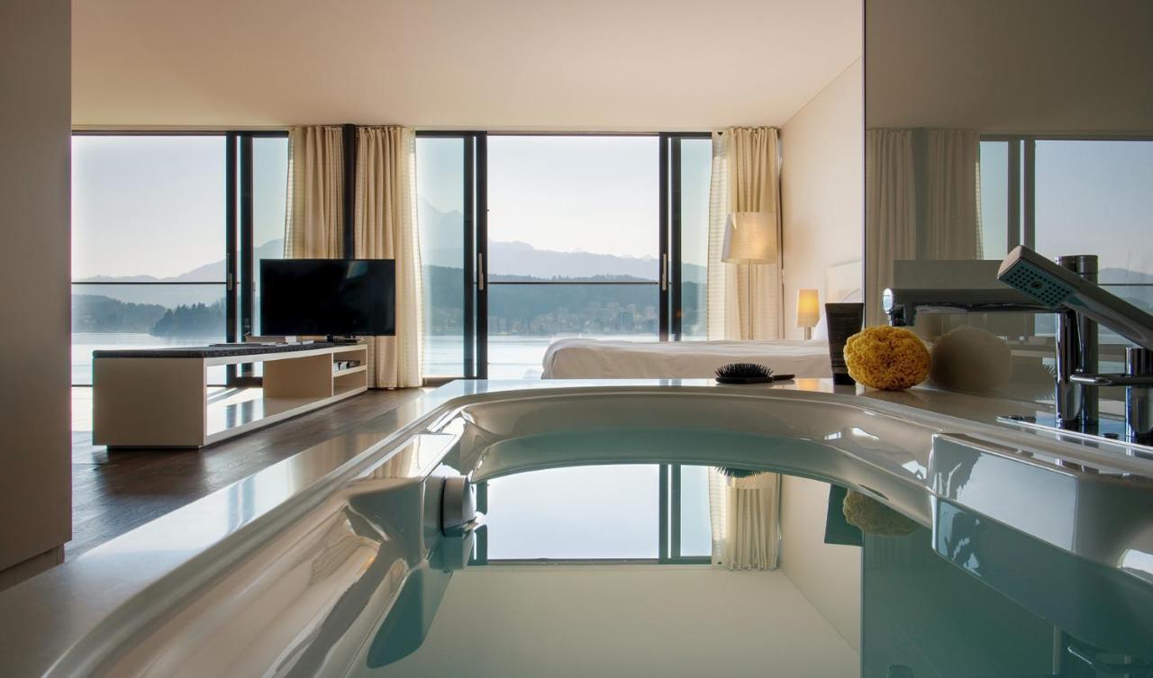 Hermitage Lake Lucerne - Beach Club & Lifestyle Hotel Habitación foto