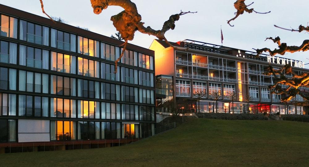 Hermitage Lake Lucerne - Beach Club & Lifestyle Hotel Exterior foto