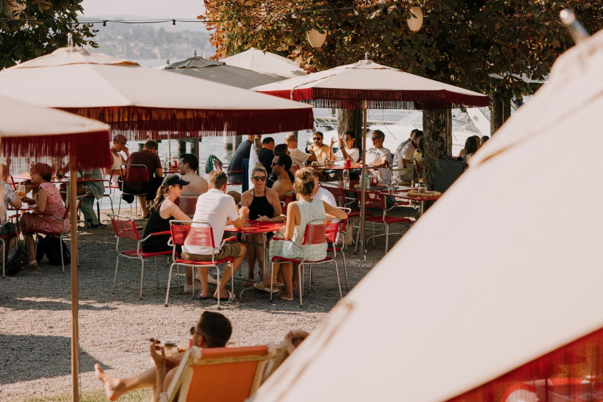 Hermitage Lake Lucerne - Beach Club & Lifestyle Hotel Exterior foto