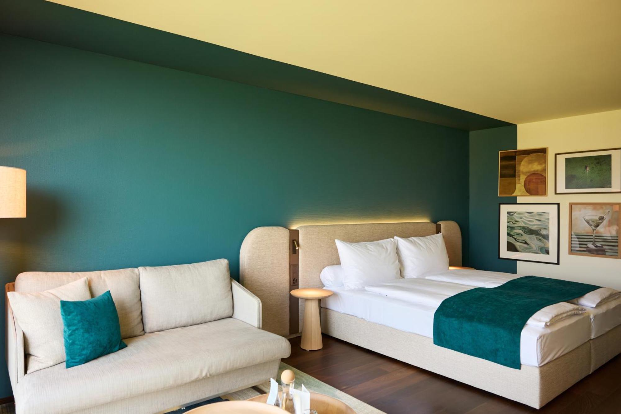 Hermitage Lake Lucerne - Beach Club & Lifestyle Hotel Exterior foto