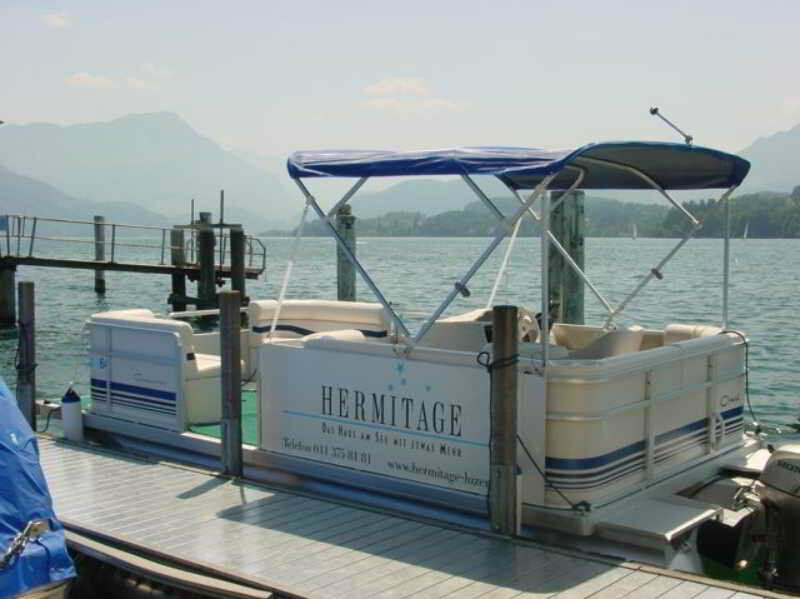 Hermitage Lake Lucerne - Beach Club & Lifestyle Hotel Exterior foto